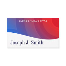 Moderne Berufliche HVAC-Visitenkarten