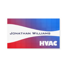 Moderne Berufliche HVAC-Visitenkarten