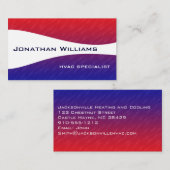 Moderne Berufliche HVAC-Visitenkarten Visitenkarte (Vorne/Hinten)