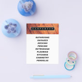 Moderne, berufliche Imitate Holzwerkstoffe Flyer (Einzeln)