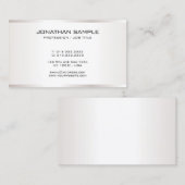 Moderne Berufliche Imitate mit eleganten Vorlagen Visitenkarte (Vorne/Hinten)