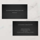 Moderne berufliche Karte. Männlich einfach Visitenkarte (Vorne/Hinten)