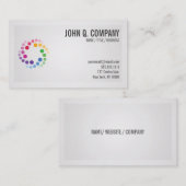 Moderne berufliche Logo-Geschäfts-Karte Visitenkarte (Vorne/Hinten)