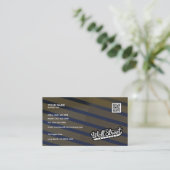 Moderne Berufliche Luxe Gradient Foil Karten (Stehend Vorderseite)