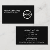 Moderne Berufliche Malereinrichtung Visitenkarte (Vorne/Hinten)