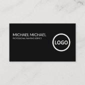 Moderne Berufliche Malereinrichtung Visitenkarte (Vorderseite)