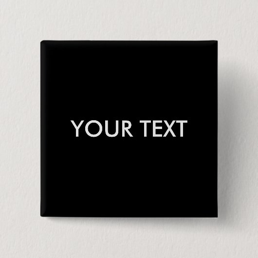 Moderne, Berufliche Markenbezeichnung Schwarz Button (Vorderseite)