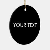 Moderne, Berufliche Markenbezeichnung Schwarz Keramik Ornament (Rechts)