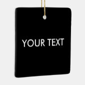 Moderne, Berufliche Markenbezeichnung Schwarz Keramikornament (Rechts)