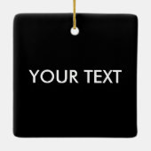 Moderne, Berufliche Markenbezeichnung Schwarz Keramikornament (Rückseite)