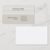 Moderne Berufliche Minimalistisch-Chic-Vorlage Visitenkarte (Vorne/Hinten)
