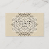 Moderne Berufliche Minimalistisch Rustikale Visitenkarte (Rückseite)