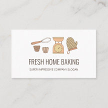 Moderne Berufliche Minimalistische Bäckerei