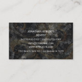 Moderne Berufliche Minimalistische Führungskraft G Visitenkarte (Rückseite)