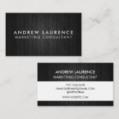 Moderne Berufliche Minimalistische Führungskraft G Visitenkarte (Vorne/Hinten)