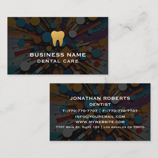 Moderne Berufliche Minimalistische Führungskraft G Visitenkarte (Vorne/Hinten)