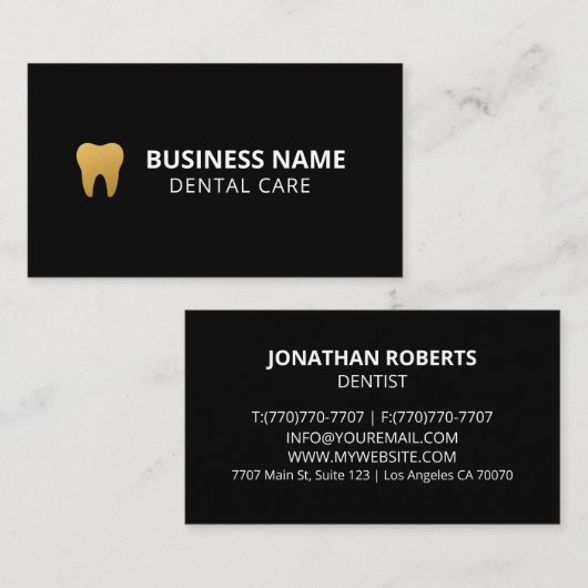 Moderne Berufliche Minimalistische Führungskraft G Visitenkarte (Vorne/Hinten)