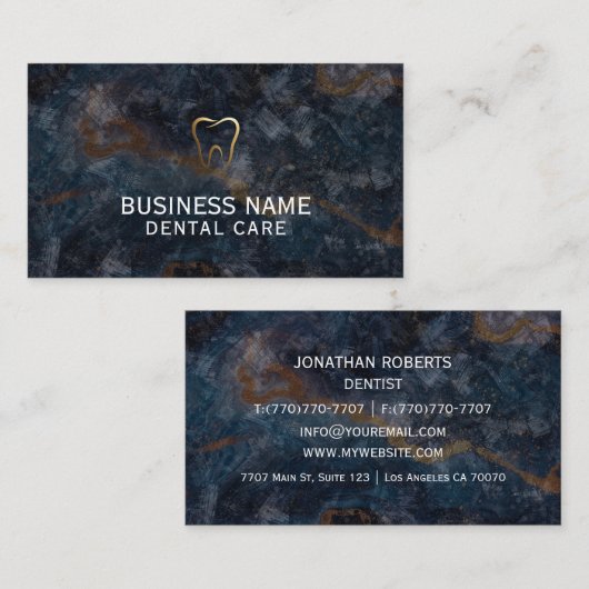 Moderne Berufliche Minimalistische Führungskraft G Visitenkarte (Vorne/Hinten)