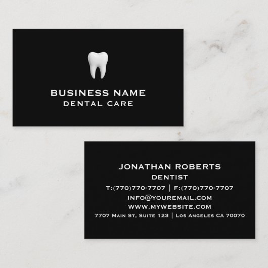 Moderne Berufliche Minimalistische Führungskraft G Visitenkarte (Vorne/Hinten)