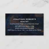 Moderne Berufliche Minimalistische Führungskraft G Visitenkarte (Rückseite)