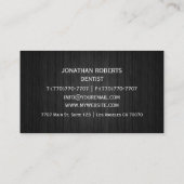 Moderne Berufliche Minimalistische Führungskraft G Visitenkarte (Rückseite)