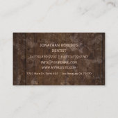 Moderne Berufliche Minimalistische Führungskraft G Visitenkarte (Rückseite)