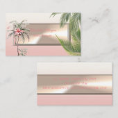 Moderne Berufliche ,Palm-Blätter,Blätter,Blume Visitenkarte (Vorne/Hinten)