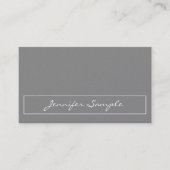 Moderne Berufliche Premium Perl Finish Luxus Visitenkarte (Vorderseite)