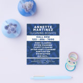 Moderne berufliche Reinigung Flyer (Einzeln)