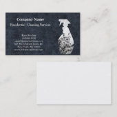 Moderne Berufliche Reinigungs-Spray-Flasche Visitenkarte (Vorne/Hinten)