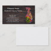 Moderne Berufliche Reinigungs-Spray-Flasche Visitenkarte (Vorne/Hinten)