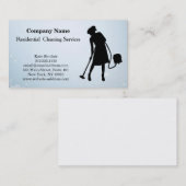 Moderne Berufliche Reinigungs-Spray-Flasche Visitenkarte (Vorne/Hinten)