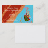 Moderne Berufliche Reinigungs-Spray-Flasche Visitenkarte (Vorne/Hinten)