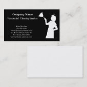 Moderne Berufliche Reinigungsdienstkarte Visitenkarte (Vorne/Hinten)