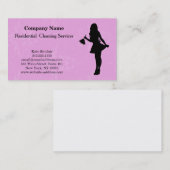 Moderne Berufliche Reinigungsdienstkarte Visitenkarte (Vorne/Hinten)