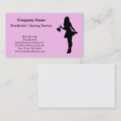 Moderne Berufliche Reinigungsdienstkarte Visitenkarte (Vorne/Hinten)