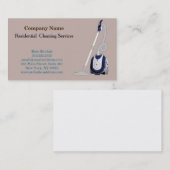 Moderne Berufliche Reinigungsdienstkarte Visitenkarte (Vorne/Hinten)