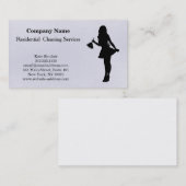 Moderne Berufliche Reinigungsdienstkarte Visitenkarte (Vorne/Hinten)