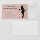 Moderne Berufliche Reinigungsdienstkarte Visitenkarte (Vorne/Hinten)