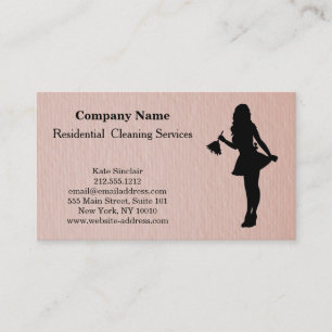 Moderne Berufliche Reinigungsdienstkarte Visitenkarte