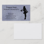 Moderne Berufliche Reinigungsdienstkarte Visitenkarte (Vorne/Hinten)