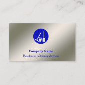 Moderne Berufliche Reinigungsdienstkarte Visitenkarte (Vorderseite)