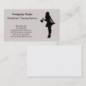 Moderne Berufliche Reinigungsdienstkarte Visitenkarte (Vorne/Hinten)