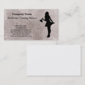 Moderne Berufliche Reinigungsdienstkarte Visitenkarte (Vorne/Hinten)