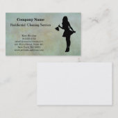 Moderne Berufliche Reinigungsdienstkarte Visitenkarte (Vorne/Hinten)