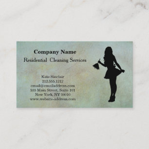 Moderne Berufliche Reinigungsdienstkarte Visitenkarte