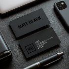 Moderne berufliche schwarze Kraft, einfach elegant