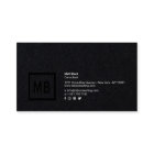 Moderne berufliche schwarze Kraft, einfach elegant