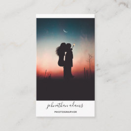 Moderne Berufliche Social Media Fotografie Visitenkarte