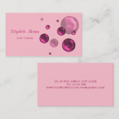 Moderne Berufliche, stilvolle Einfache,Punkte Visitenkarte (Vorne/Hinten)